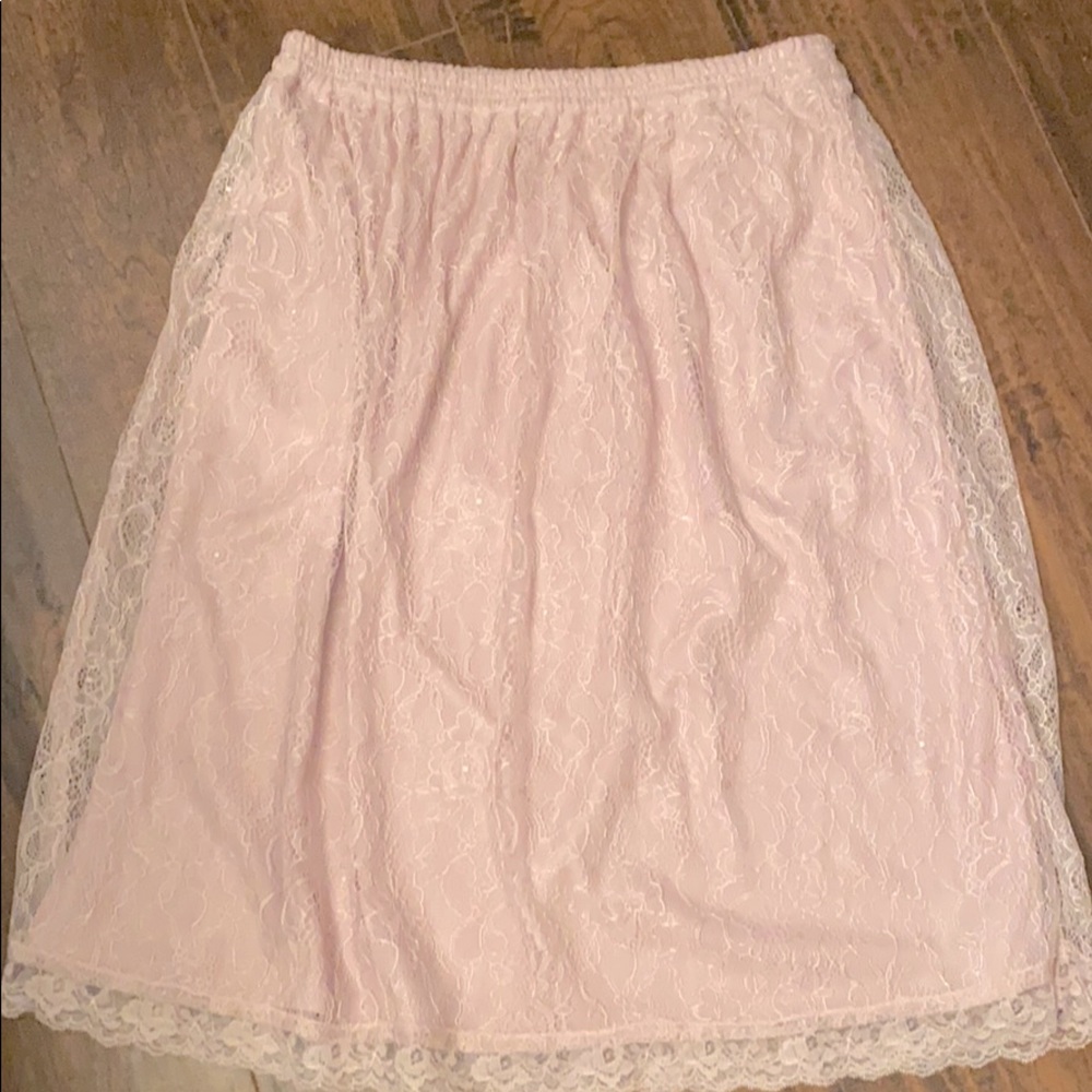 Loft Lace Skirt